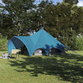 Vidaxl teepee tent 5-person 5-persoons blauw en grijs
