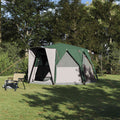 Vidaxl huisje tent met dak met opslag groen 425 x 396 x 222 cm