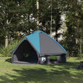 Vidaxl teepee tent met dak blauw en grijs 490 x 410 x 210 cm