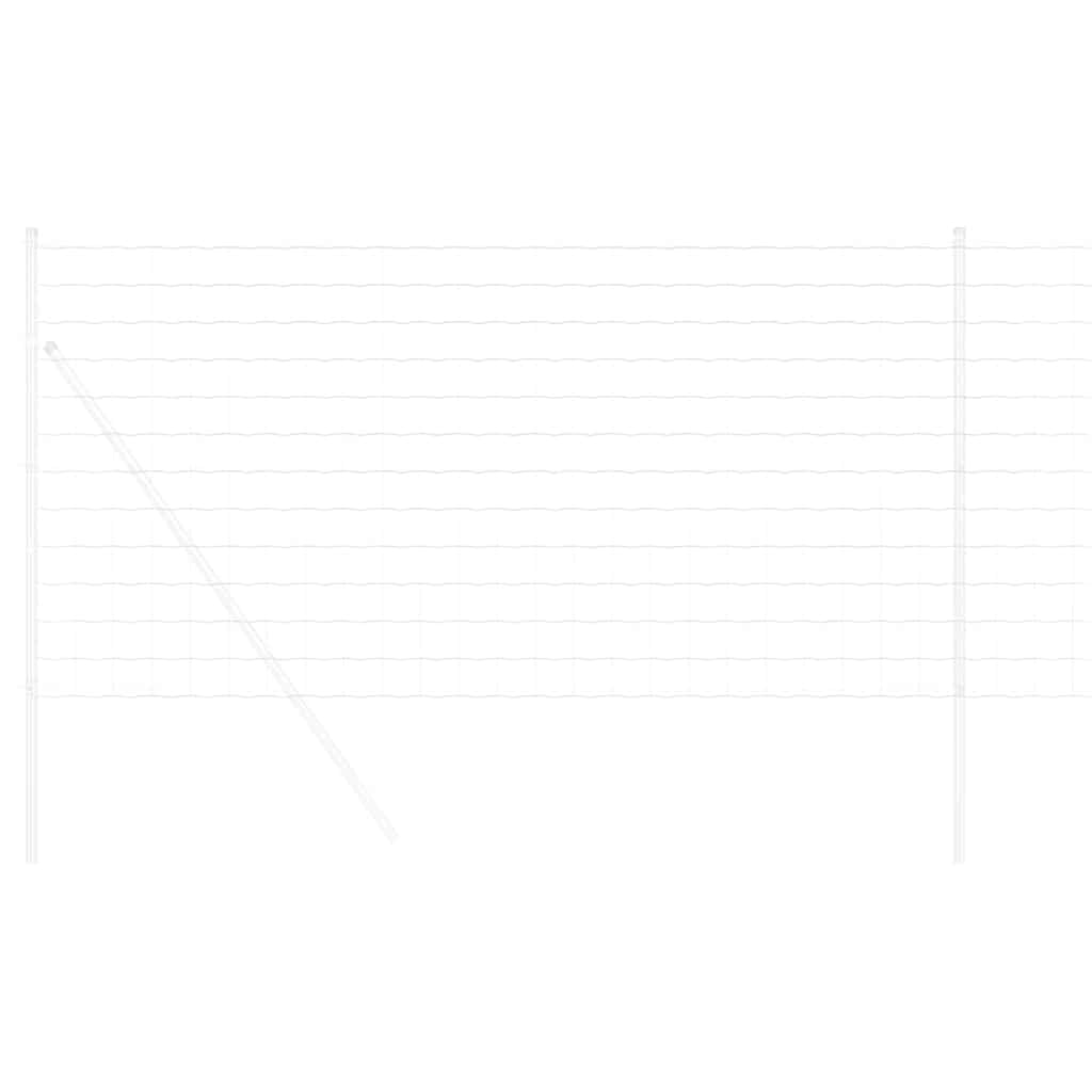 Vidaxl euro hek 1,2 x 10 m pvc-gecoat ijzer