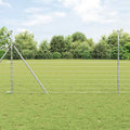 Vidaxl weidehekwerk zilver 50 x 1,4 m gegalvaniseerd staal