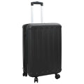 Vidaxl koffer met slot zwart 34 x 23 x 55.5 cm abs kunststof