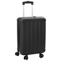 Vidaxl koffer met slot zwart 43 x 27 x 66 cm abs kunststof