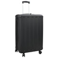 Vidaxl koffer met slot zwart 50 x 30 x 76 cm abs kunststof
