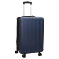 Vidaxl koffer met slot donkerblauw 43 x 27 x 66 cm abs kunststof