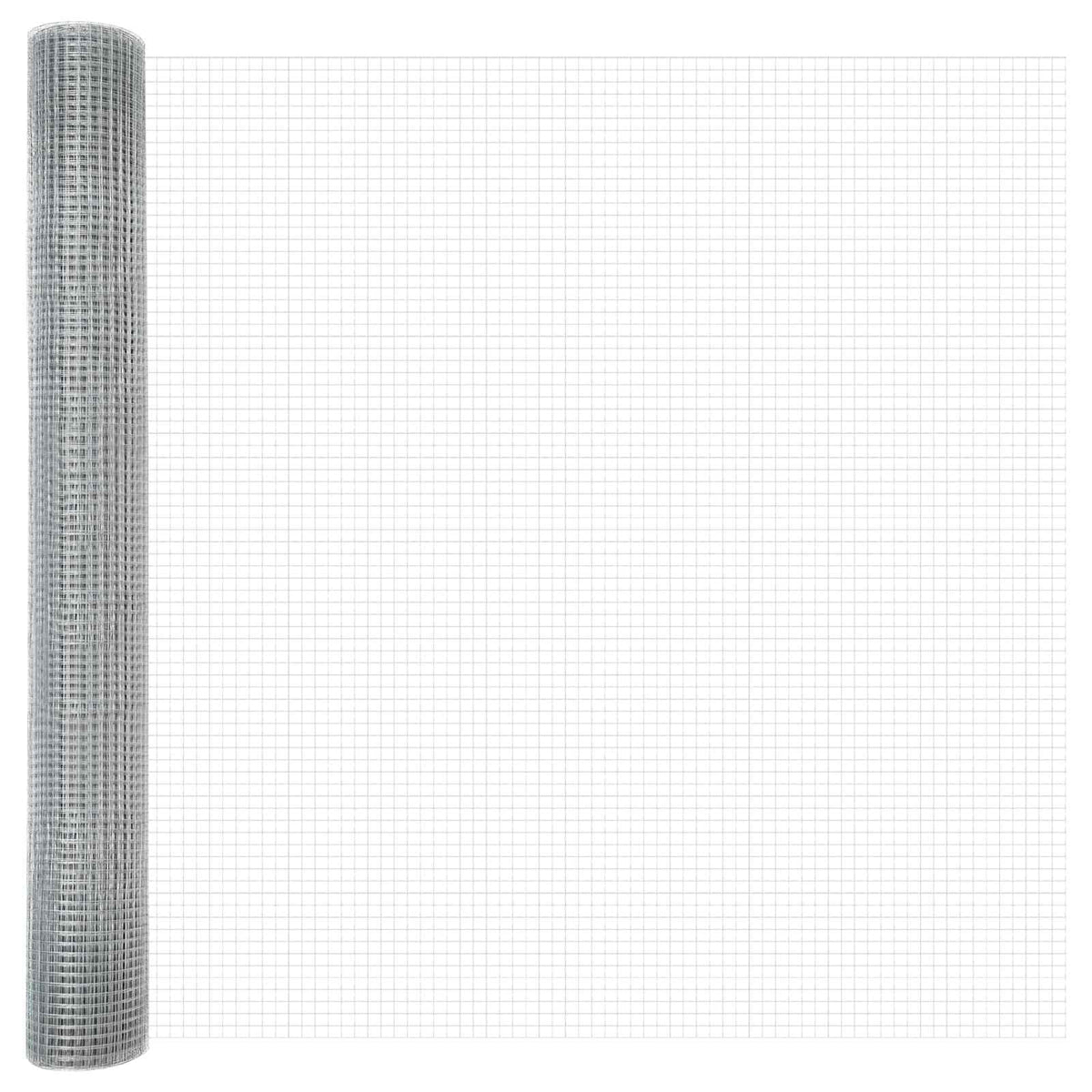 Vidaxl gelast gaashek 1000 x 140 cm zilver