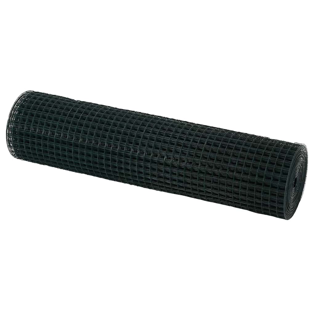 Vidaxl gelaste draadhek groen 0.6 x 100 m