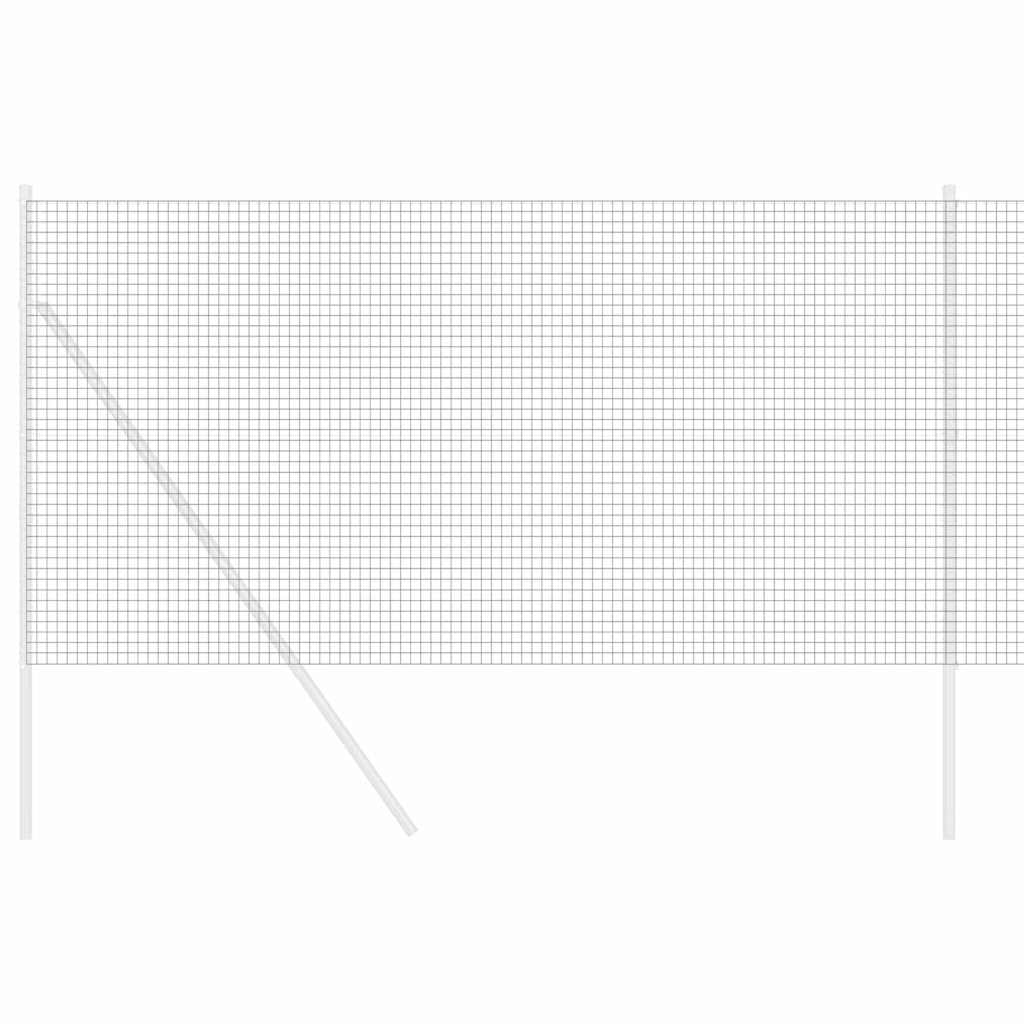 Vidaxl gelaste draadhek grijs 1.2 x 10 m