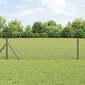 Vidaxl gelaste draadhek grijs 0.4 x 25 m