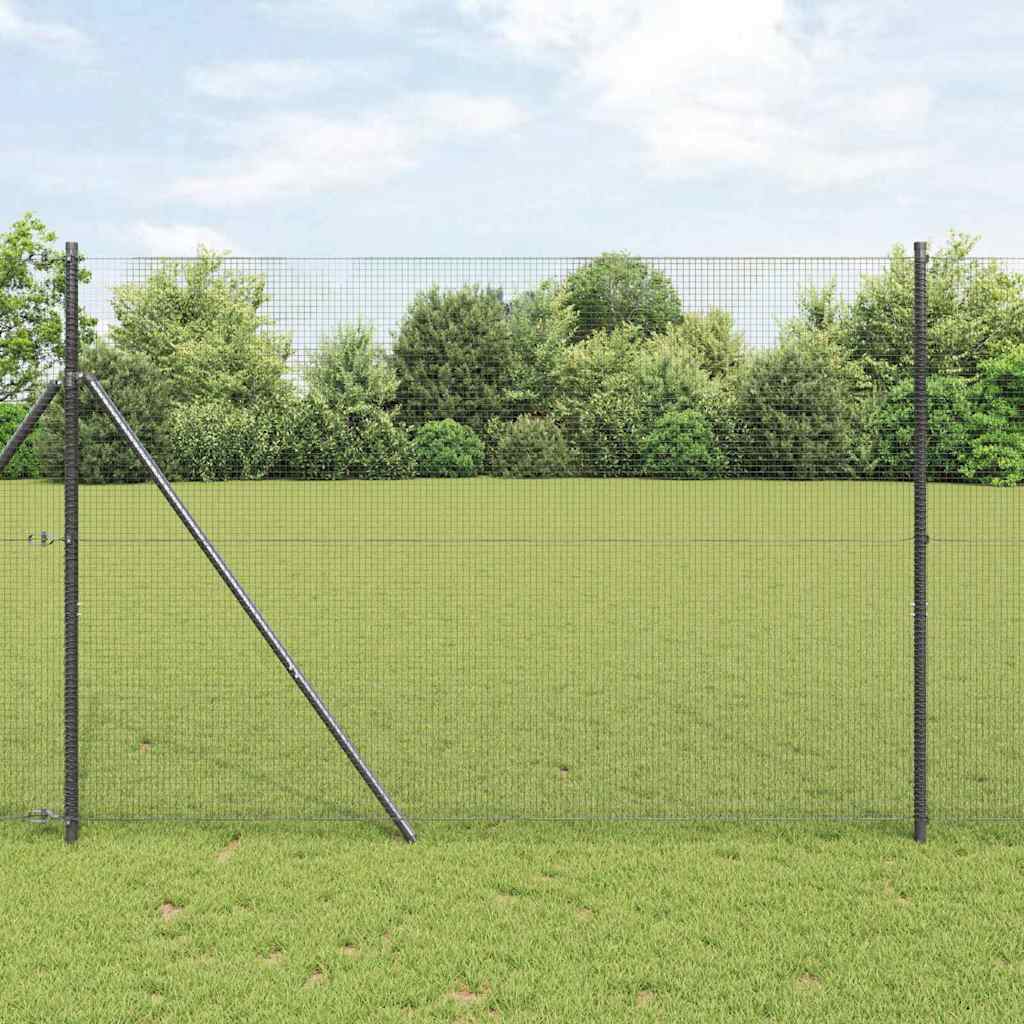 Vidaxl gelast gaashek 2500 x 150 cm grijs