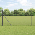 Vidaxl gelaste draadhek grijs 1.2 x 50 m