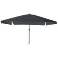 Vidaxl tuinparasol antraciet 395 x 395 x 245 cm polyester en staal