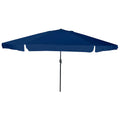 Vidaxl tuinparasol azurblauw 395 x 395 x 245 cm polyester en staal