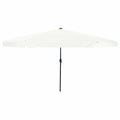 Vidaxl tuinparasol zand en antraciet 395 x 395 x 245 cm polyester