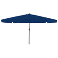 Vidaxl tuinparasol azurblauw 395 x 395 x 245 cm polyester