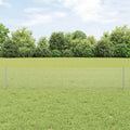 Vidaxl hek met paal zilver 0,4 x 50 m staal