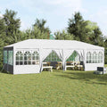 Vidaxl partytent wit 800 x 400 x 266 cm polyetheen