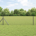 Vidaxl kettenschakelhek grijs 10 x 0,6 m staal