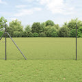 Vidaxl kettenschakelhek grijs 10 x 1,2 m staal