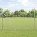 Vidaxl kettenschakelhek zilver 10 x 1,5 m gegalvaniseerd staal