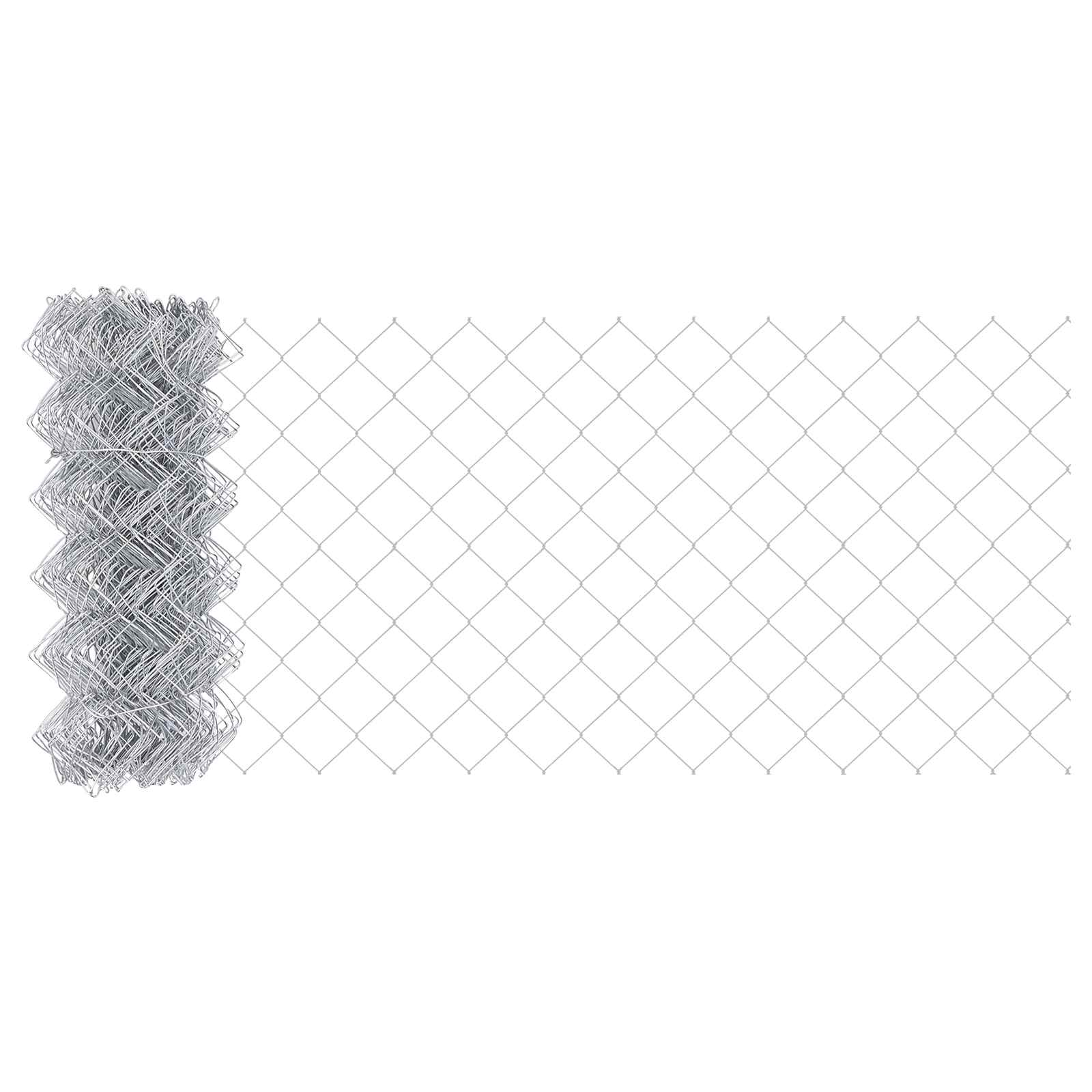 Vidaxl kettenschakelhek zilver 25 x 0,6 m gegalvaniseerd staal