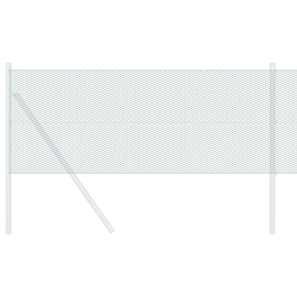 Vidaxl hexagon hek groen 0,6 x 10 m pvc