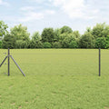 Vidaxl hexagon hek grijs 1,6 x 10 m pvc