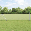 Vidaxl hexagon hek zilver 0,6 x 25 m gegalvaniseerd staal