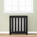 Vidaxl radiatorafdekking zwart eiken 78 x 20 x 82 cm bewerkt hout