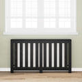 Vidaxl radiatorafdekking zwart eiken 149 x 20 x 82 cm bewerkt hout