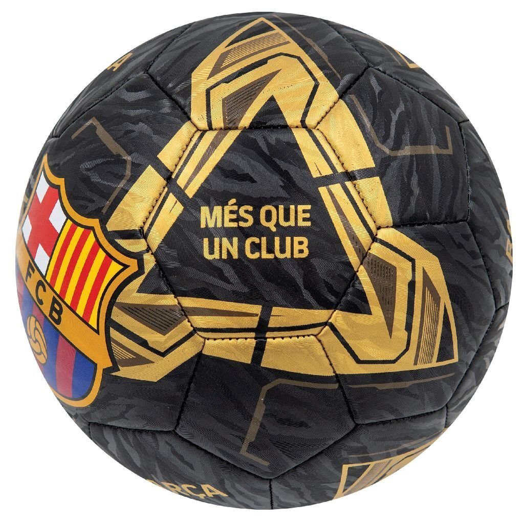 RC FC Baelona Fußball Lightning Schwarz Gold, 22 cm