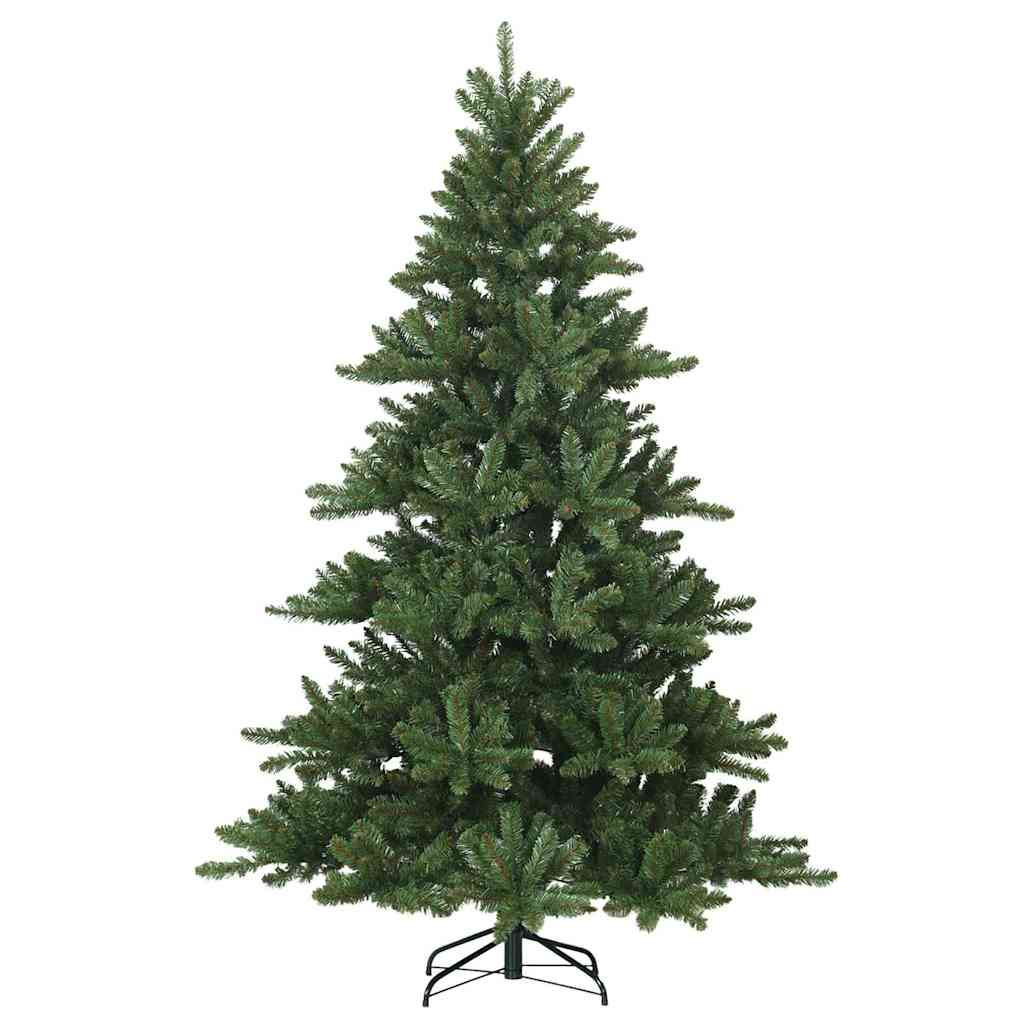 Vidaxl kunstmatige inklapbare kerstboom groen 180 cm pvc