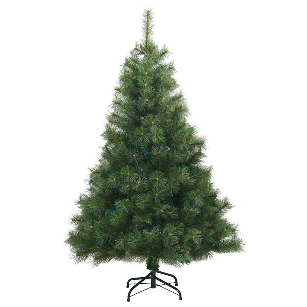 Vidaxl kunstmatige inklapbare kerstboom groen 120 cm pvc