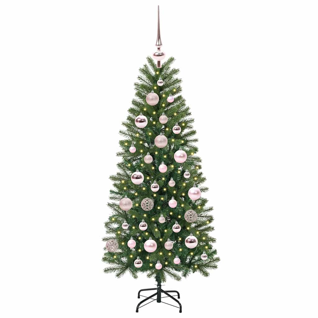Vidaxl kunstkerstboom groen 120 cm pe en pvc