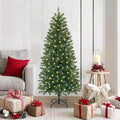Vidaxl kunstkerstboom groen 150 cm pe en pvc