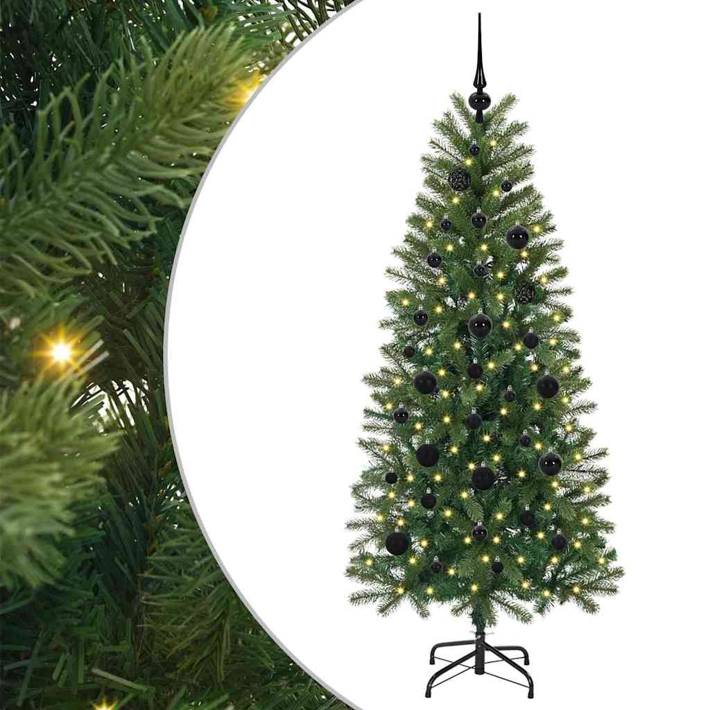 Vidaxl kunstkerstboom groen 150 cm pe en pvc