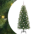 Vidaxl kunstkerstboom met 150 led met standaard groen 150 cm pe en pvc