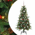 Vidaxl kunstmatige inklapbare kerstboom groen 150 cm pe en pvc