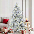 Vidaxl kunstmatige inklapbare kerstboom wit 180 cm pvc en staal
