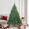 Vidaxl kunstkerstboom groen 180 cm pe en pvc