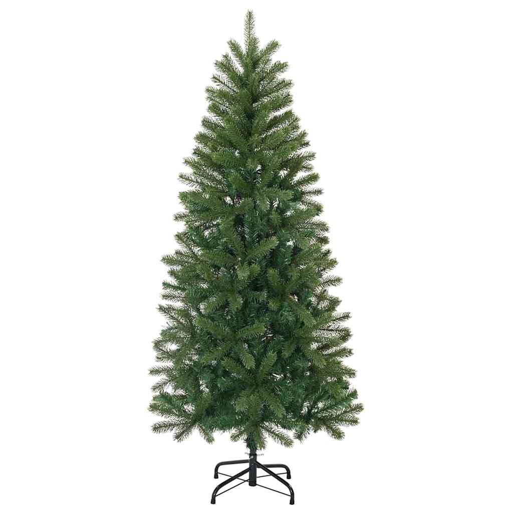 Vidaxl kunstkerstboom met standaard groen 150 cm pvc, pe en staal