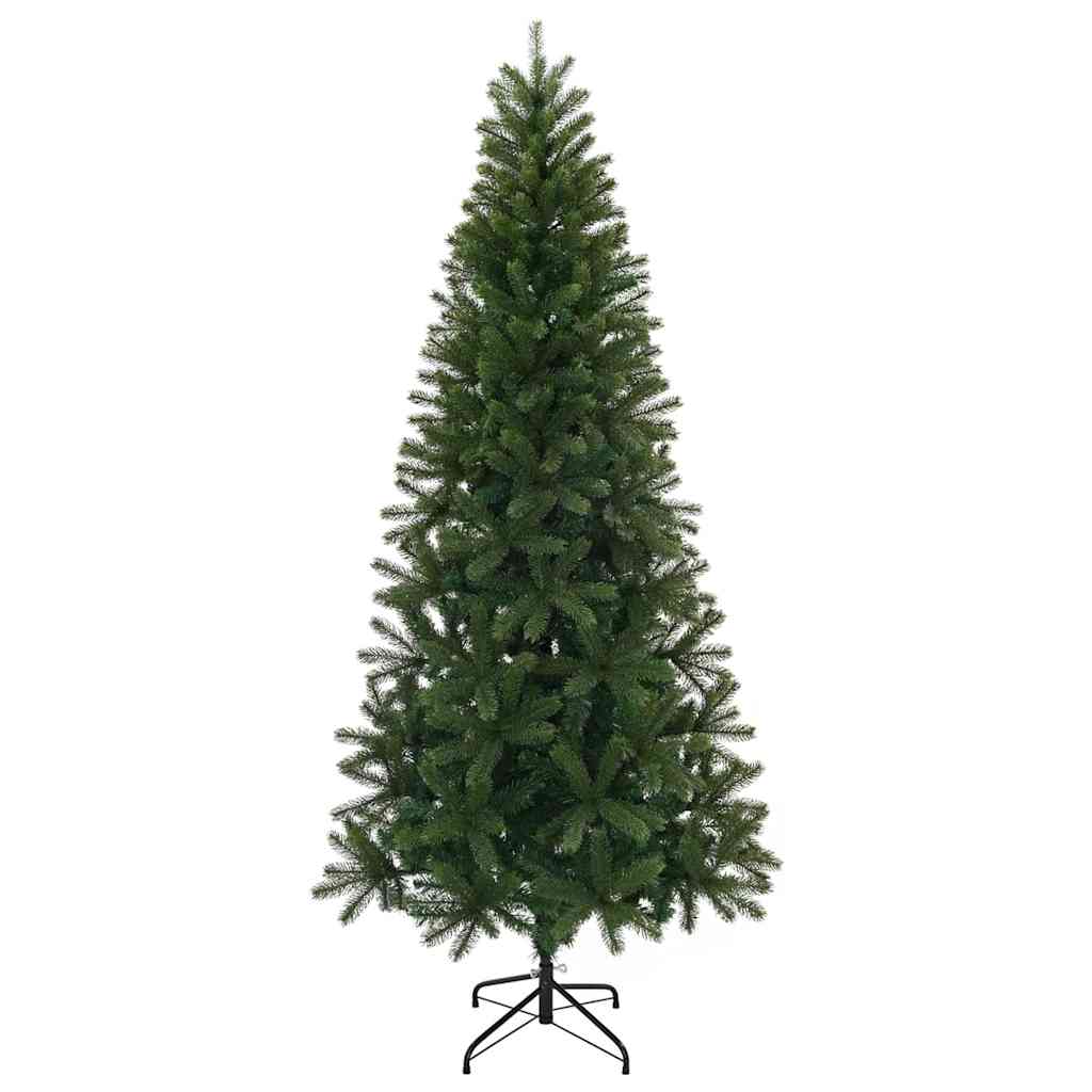 Vidaxl kunstkerstboom met standaard groen 180 cm pvc, pe en staal