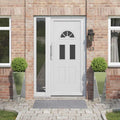 Vidaxl plantenbak 2 pcs zilver 30 x 30 x 75 cm gegalvaniseerd staal