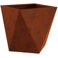 Vidaxl plantenbak roestig 40 x 40 x 40 cm cortenstaal