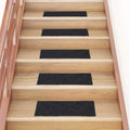 Vidaxl trapmatten zelfklevend 30 stuks 60x25 cm grijs rechthoekig