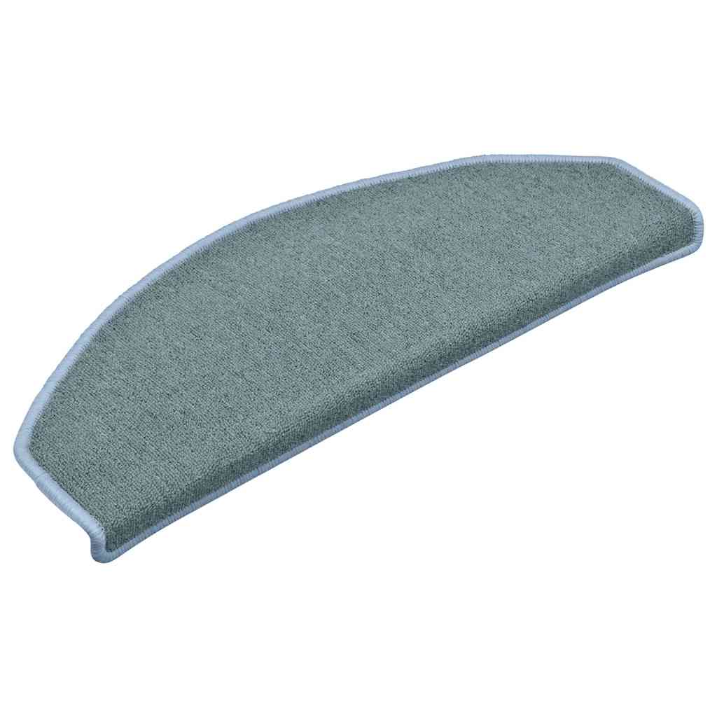 Vidaxl zelfklevende trapmatten 30 st 65 x 24 x 4 cm zee blauw
