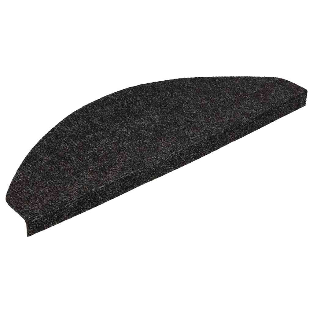 Vidaxl trapmatten zelfklevend 30 st 65x22,5x3,5 cm antraciet