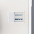 Vidaxl toegangs-panelen 2 pcs wit 20 x 20 cm abs kunststof