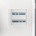 Vidaxl toegangs-panelen wit 35 x 35 cm abs kunststof