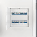 Vidaxl toegangs-panelen wit 40 x 40 cm abs kunststof